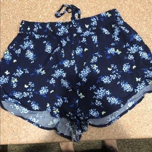 Flowery Shorts
